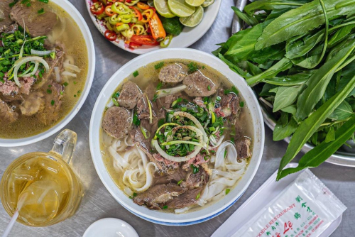 Pho and banh hoi rank in the top 37 best noodle, pho, and noodle dishes in Asia