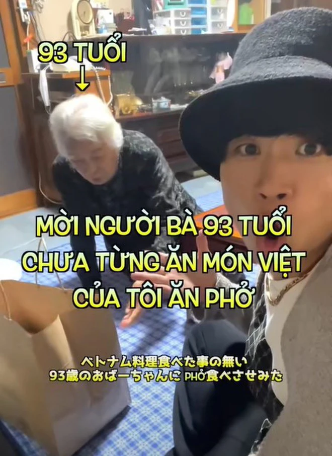 Cụ bà Nhật Bản lần đầu ăn phở 1