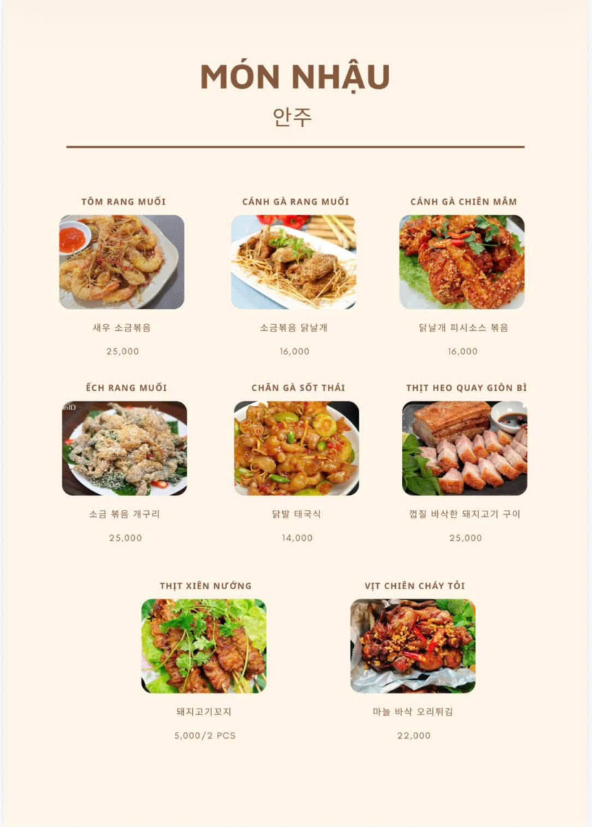 Trang menu món ăn 4