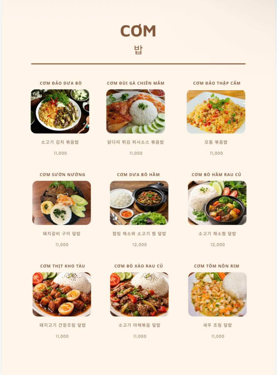 Trang menu món ăn 5