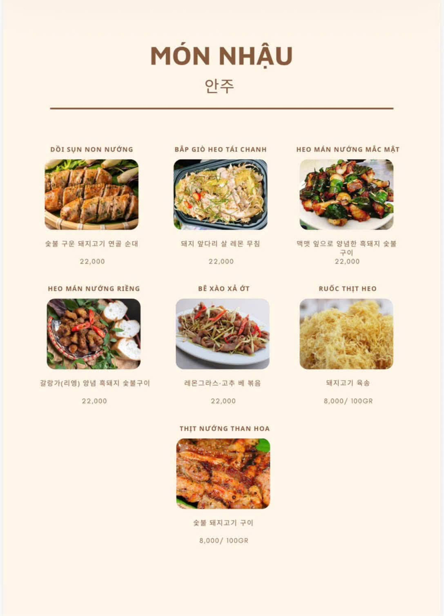 Trang menu món ăn 6